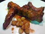 COSTILLAS DE CERDO CON PERAS