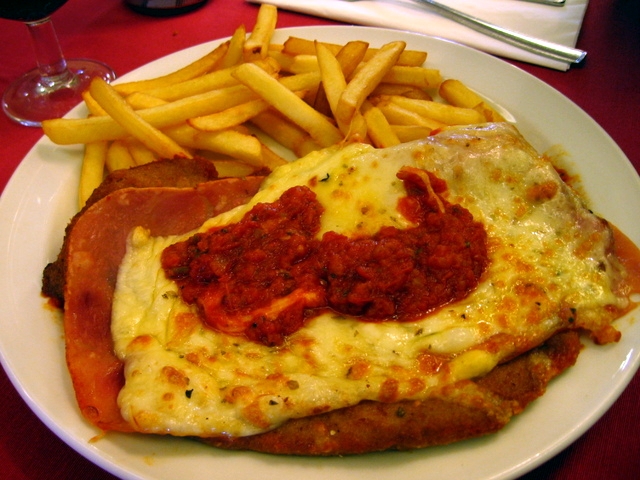 MILANESAS A LA PANCETA