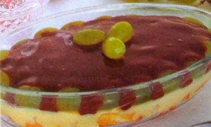 TARTA DE UVAS VERDES