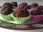 TRUFAS DE CHOCOLATE Y AVENA